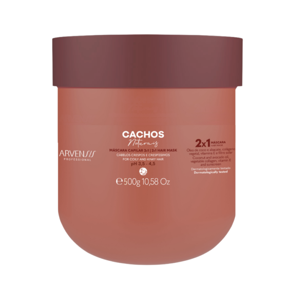 MASCARA CAPILAR CACHOS 2X1 500 G ARVENSIS